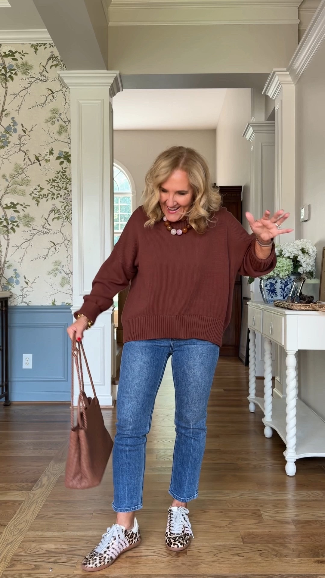 @quince jeans, bags and tops mostly 
All denim wearing size 29
Tops and sweaters and jacket size medium 

Some of the accessories I’ll have to link in separate posts

#LTKootd #LTKOver40 #LTKMidsize