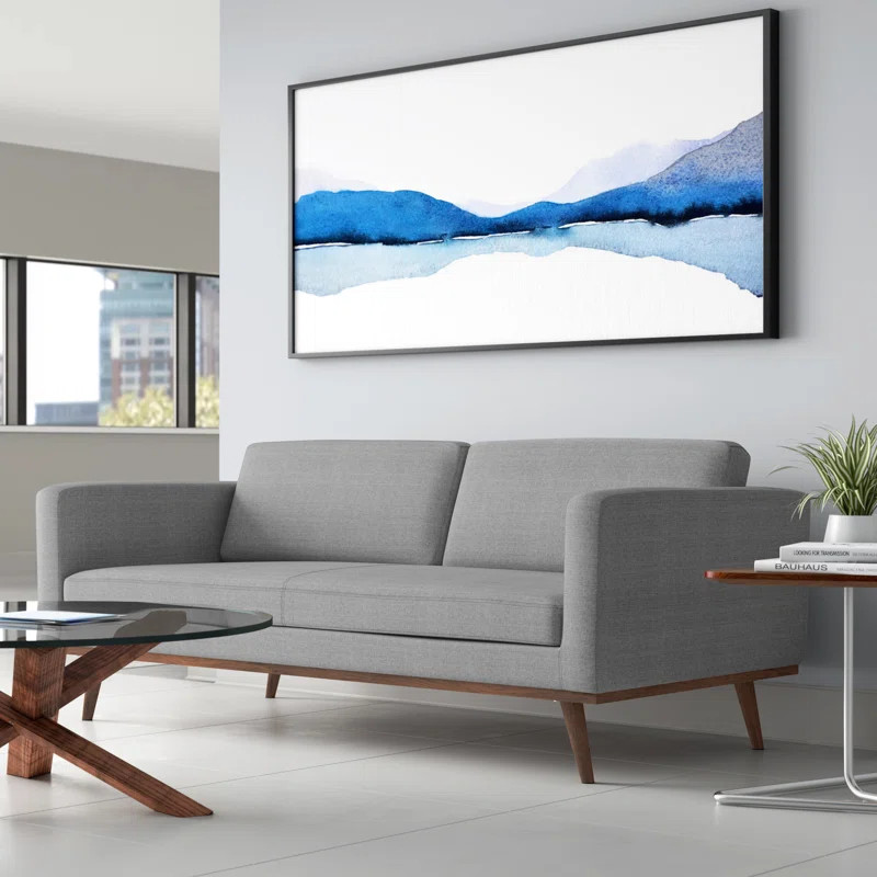 Devale 79.13" Square Arm Sofa | Wayfair Professional