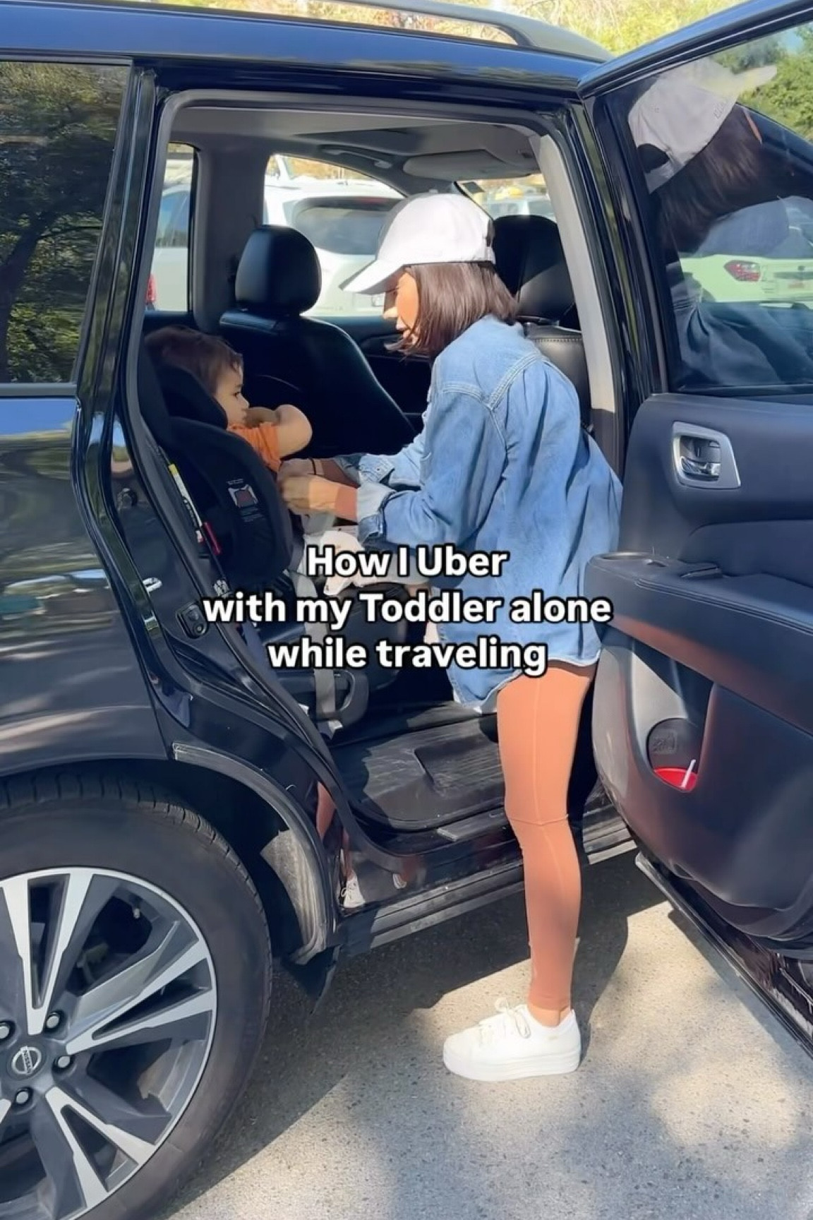 This trio of travel accessories has given me freedom while traveling with my Toddler.

We travel for our business quite often so while my husband goes to meetings Eva & I explore.

Long story short, I’ve learned the hard way that the safest bet is to bring my own seat.

This car seat comes with its own backpack that’s very convenient when checking in at the airport but it’s too bulky for little me to carry around all day, that’s why I use the stroller to hold it instead.

There are plenty of good options for travel strollers but my top 2 requirements were:
•that it fit in the plane overhead compartment
(so I don’t have to check it in or wait for it when we exit the plane).
•And that it face both forward & backwards.
It’s actually been a very convenient option to have.

The @tushbaby carrier is probably THE thing I use THE MOST.
I am not kidding, the only time I leave the house without it is because I accidentally forgot it 😂
Code: Linny

Please like ❤️ and comment “link” for all the links 🔗 

And send this to a friend who needs to see that
IT IS POSSIBLE to do this 💪

#LTKActive #LTKFamily #LTKTravel