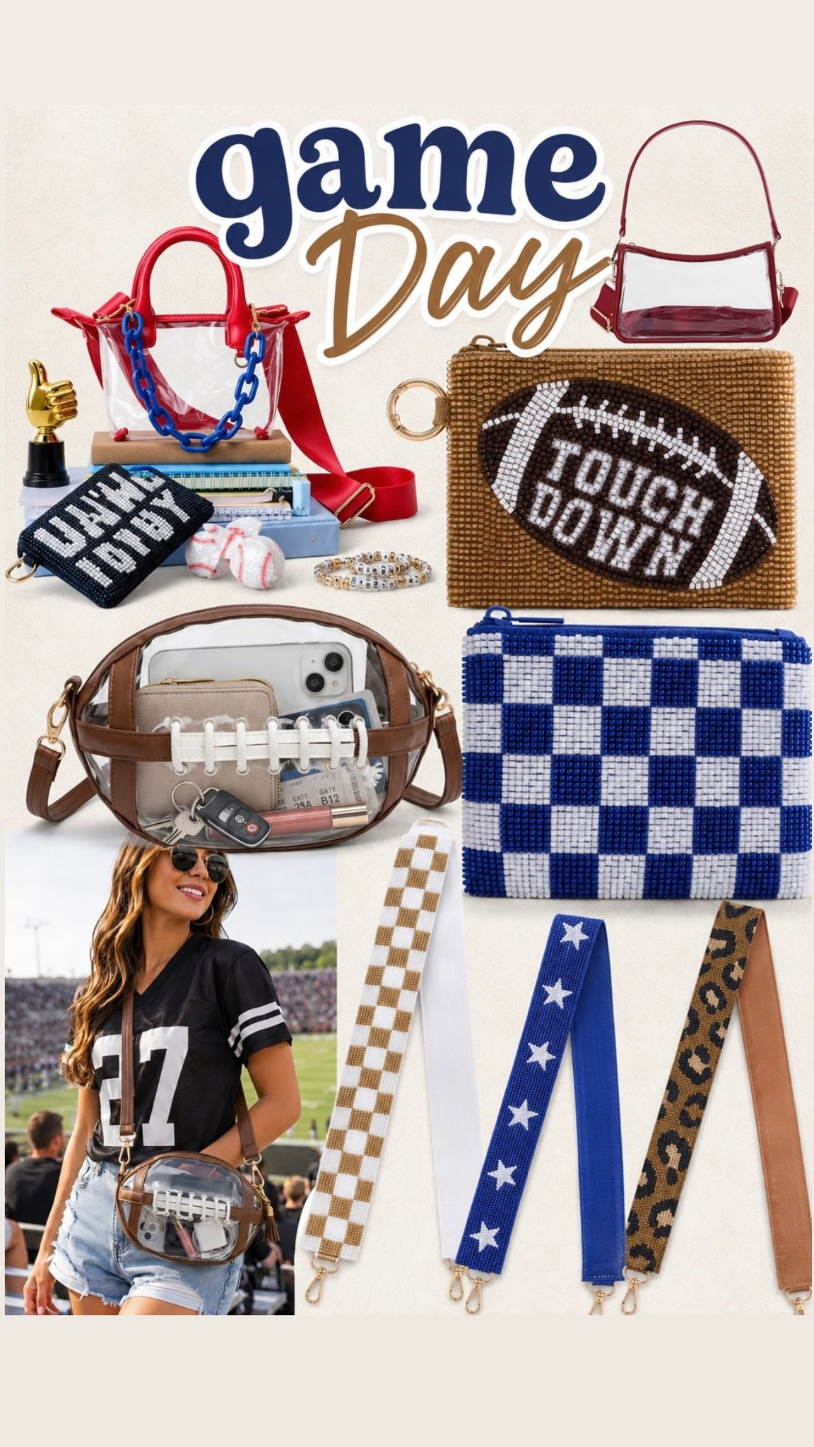 It’s almost football season!!! These accessories are perfect!!!

#LTKSeasonal #LTKU #LTKActive