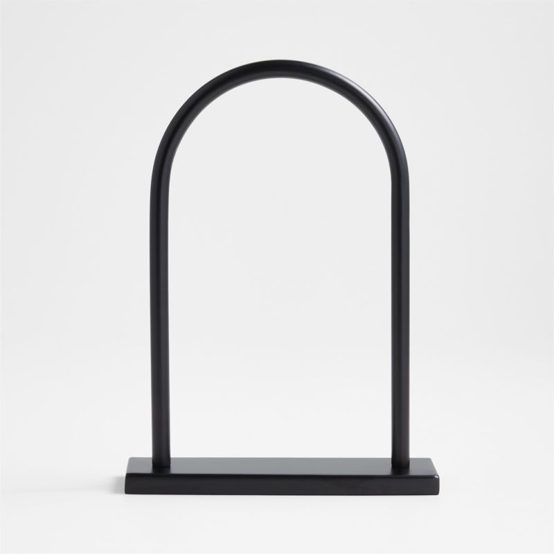 Medium Metal Arch Tabletop Sculpture + Reviews | Crate & Barrel | Crate & Barrel