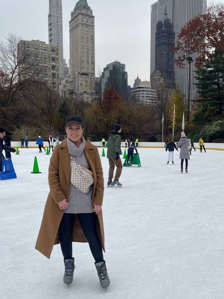 Wollman Rink NYC. New York street style. New York OOTD winter. Ice skating. Central Park. 

#LTKSeasonal #LTKtravel #LTKHoliday