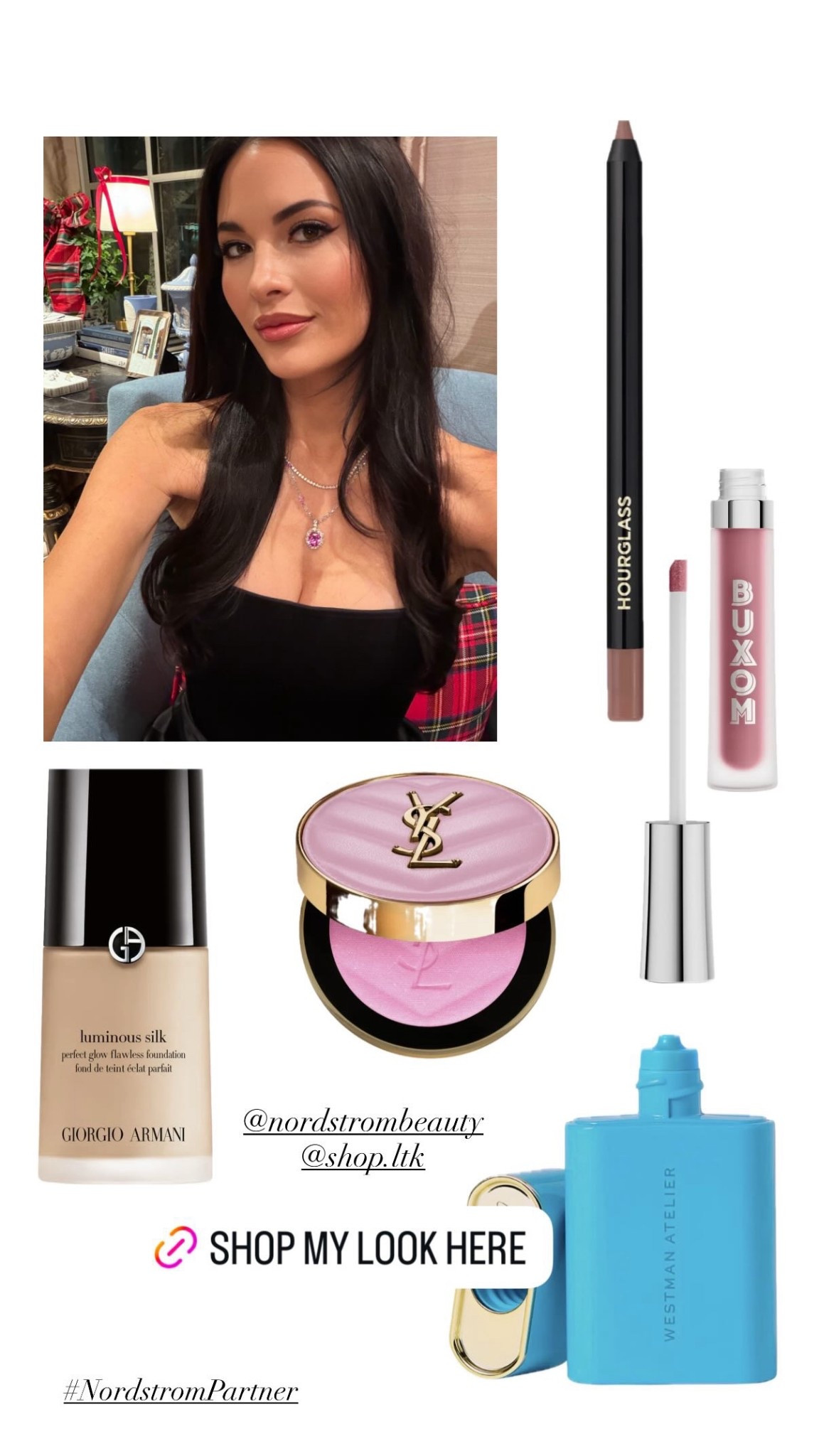 Shop everything for my holiday makeup look here! @nordstrombeauty #NordstromPartner @shop.ltk #ltkit 

#LTKgrwm #LTKGiftGuide #LTKHoliday