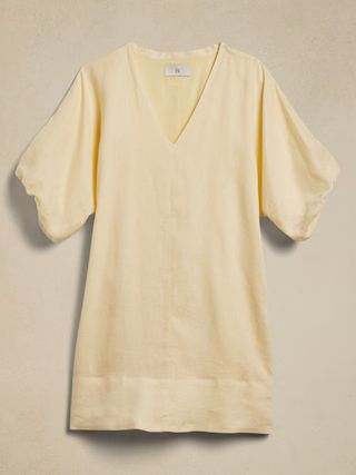 Livia Linen Mini Dress | Banana Republic (US)