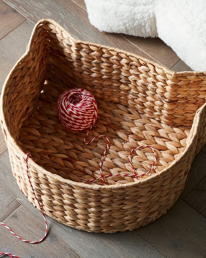 Organize your cat’s favorite toys in this cat shaped basket. #Ltkrealboringhousewife 

#LTKWatchNow #LTKHome