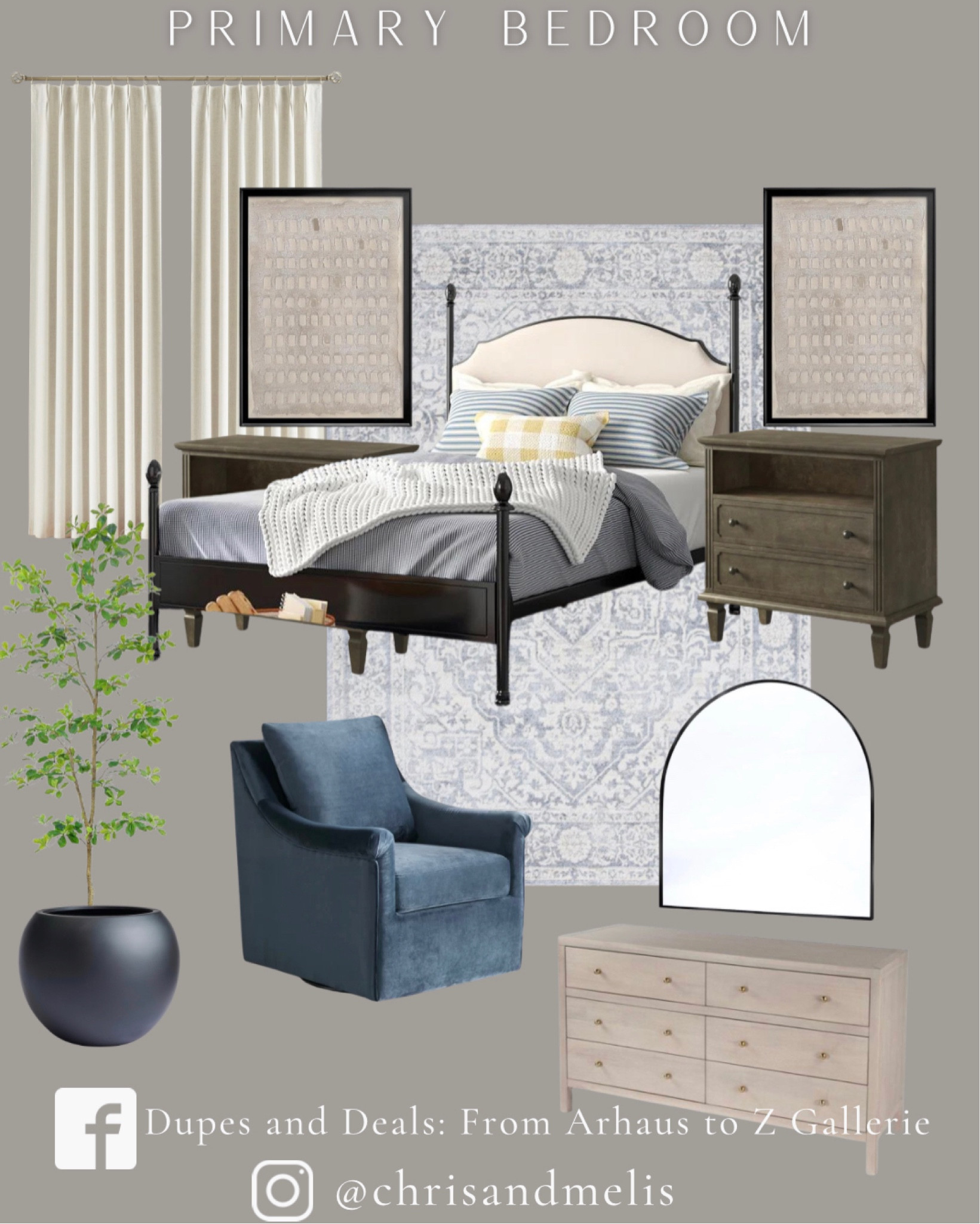 Primary bedroom moodboard!

#LTKsalealert #LTKhome #LTKfindsunder100