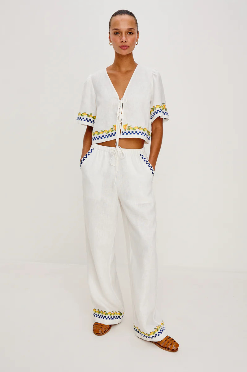 RAILS X GIADZY ROSITA PANT - SORRENTO EMBROIDERY | Rails