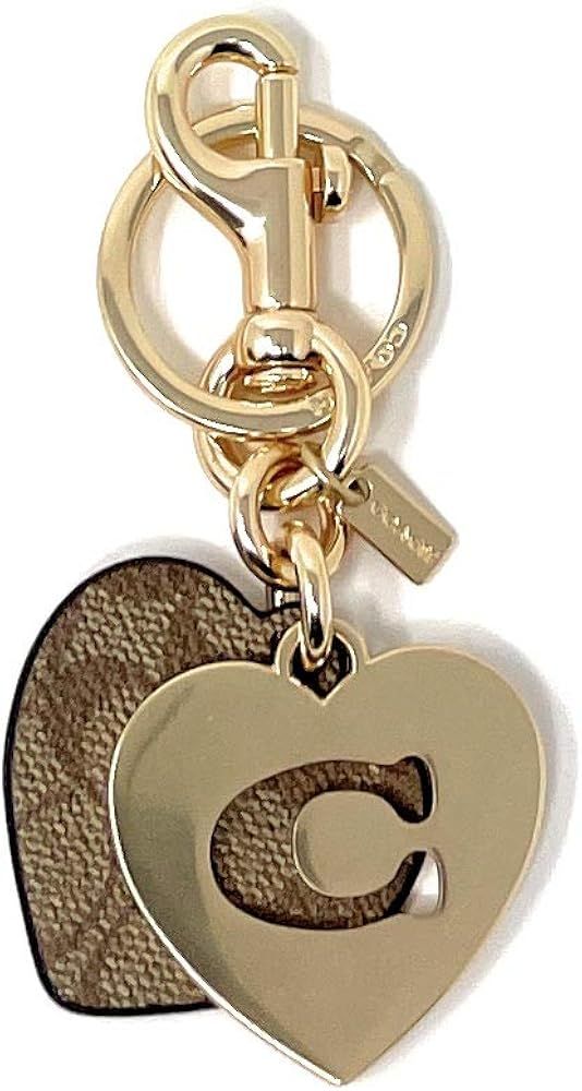 Coach Signature Hearts Keyring keychain - #91478 | Amazon (US)