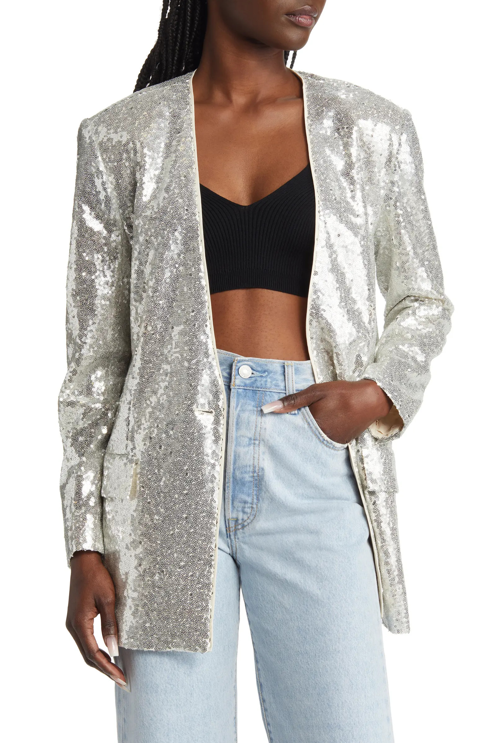 Open Edit Sequin Blazer | Nordstrom | Nordstrom