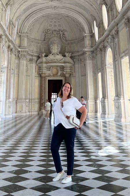 Had a wonderful time @LaVenariaReale in Turino, Italy. Here’s a comfy travel outfit. Available in #tall sizes. 

#LTKtravel #LTKplussize #LTKover40