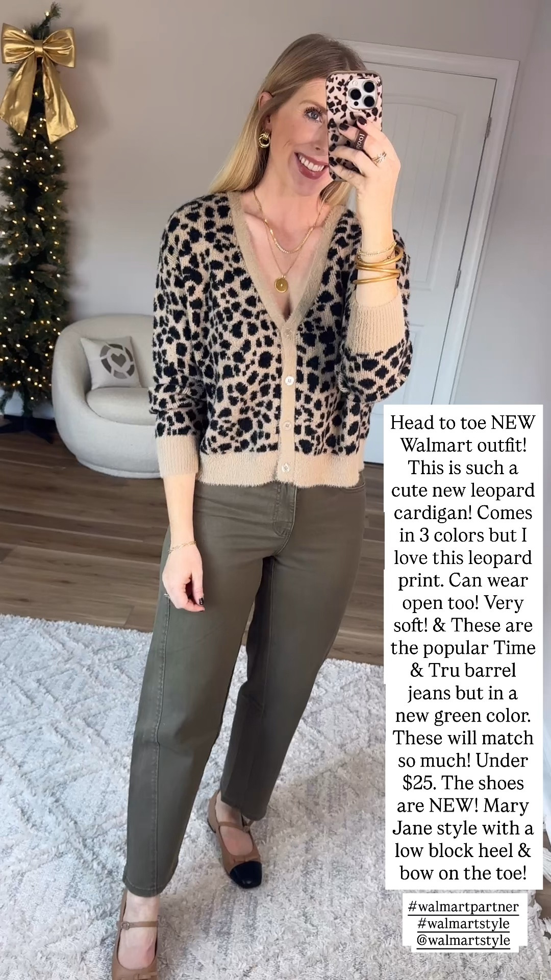 Weekend Walmart Wins Try-On
Leopard cardigan- small
Green barrel jeans- 4

#walmartpartner #walmartstyle @walmartstyle

#LTKFindsUnder50 #LTKStyleTip