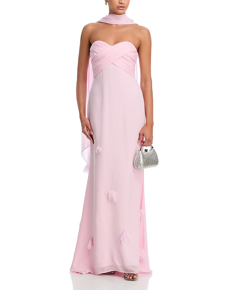 Self-Portrait Georgette Scarf Maxi Dress | Bloomingdale's (US)