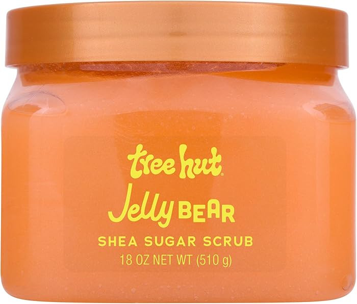 Tree Hut Jelly Bear Shea Sugar Scrub, Exfoliating, Hydrating & Moisturizing Body Scrub with Shea ... | Amazon (US)