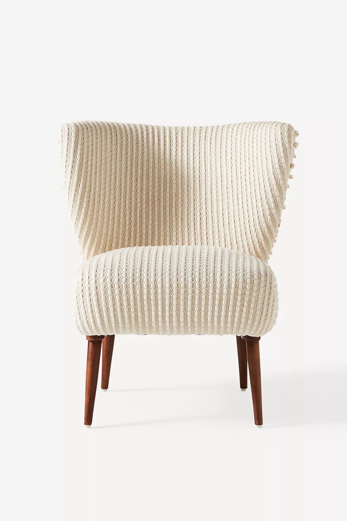 Chunky Woven Petite Accent Chair | Anthropologie (US)