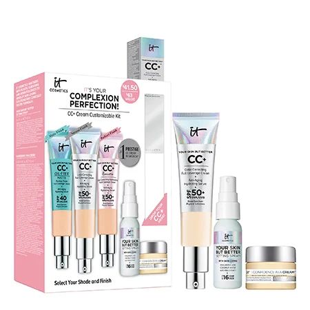 CC+ Cream Customizable Kit - IT Cosmetics | IT Cosmetics (US)