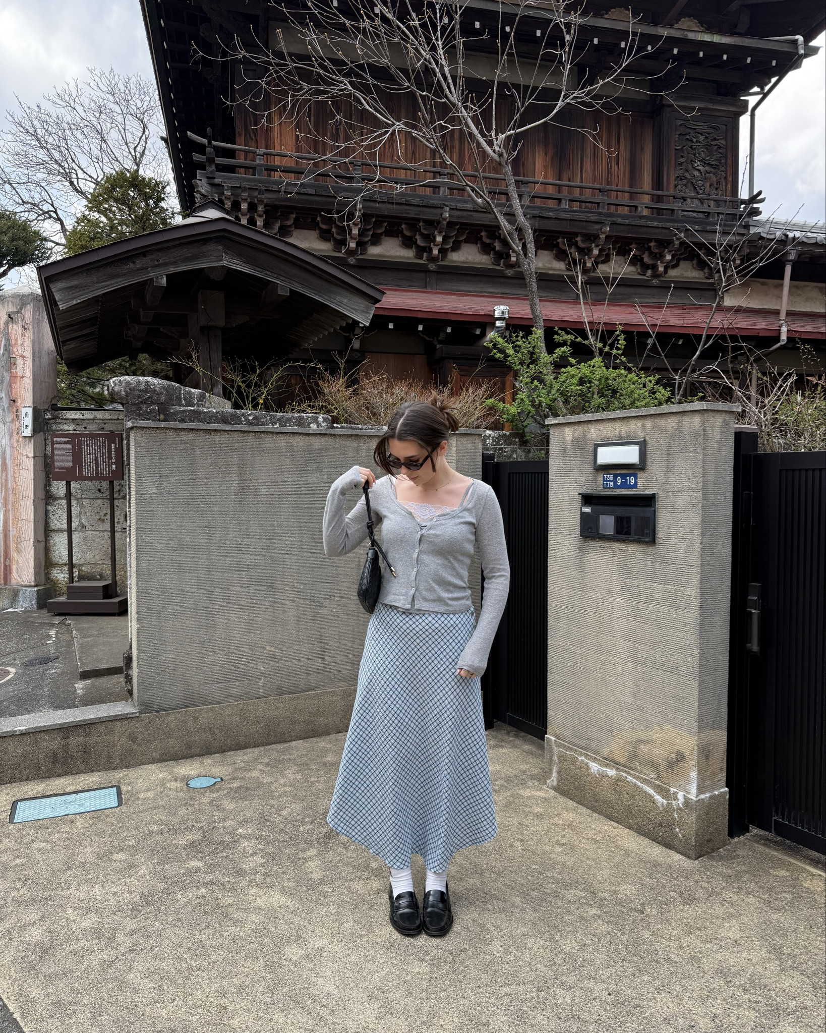 Ootd in Japan 🌸

Long sleeve grey knit, blue tartan skirt, loafers, cute spring outfits 

#LTKuk #LTKspring #LTKtravel