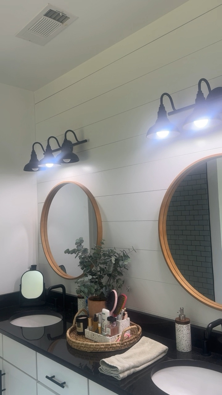 Bathroom light fixtures + mirrors 🤩🖤 It’s all on sale!!

#LTKSummerSales #LTKSaleAlert #LTKHome