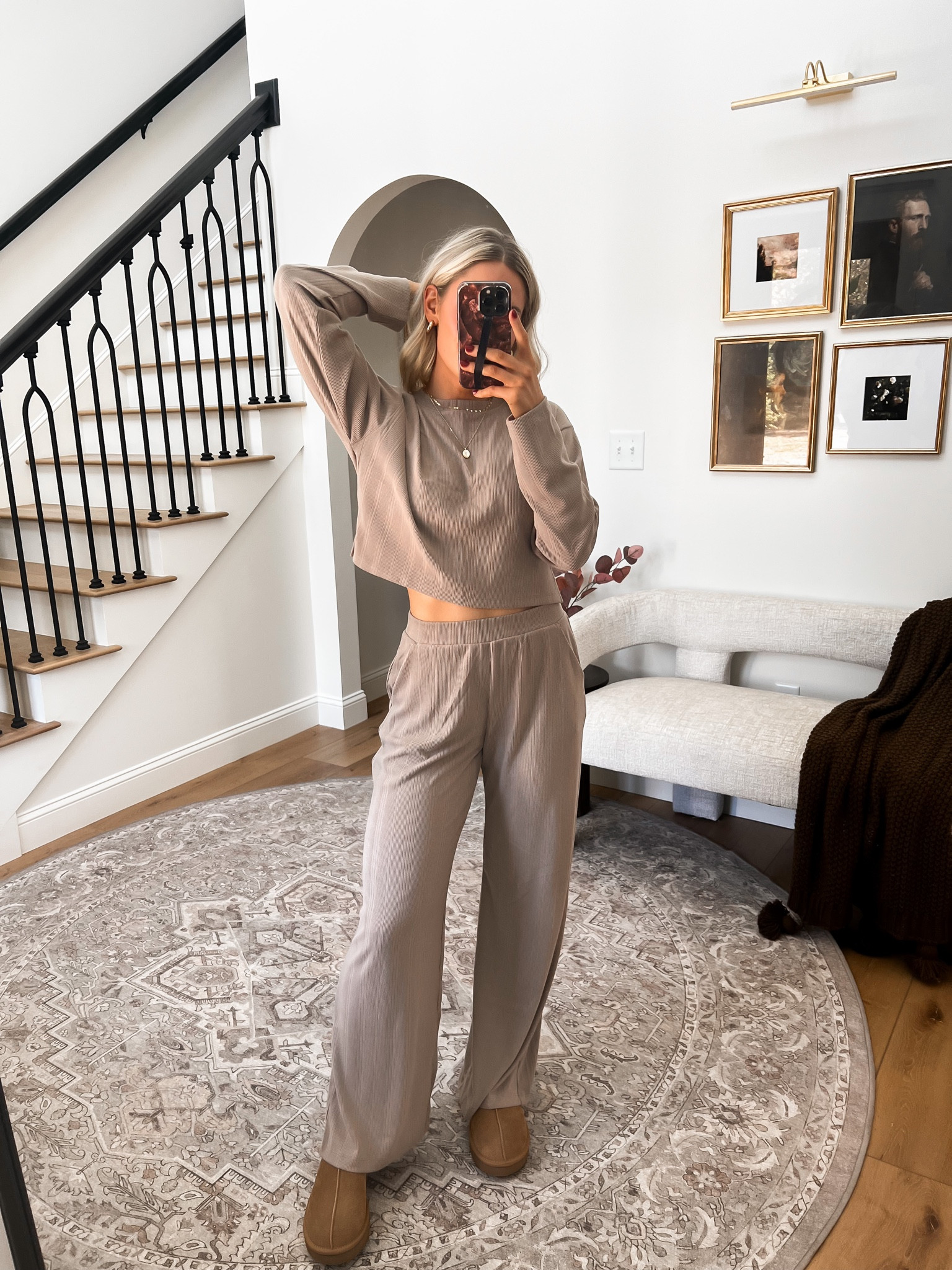 A&F LOOK 1: obsessed with this lounge set, need in another color ASAP. (Wearing xs) 

#LTKfindsunder100 #LTKGiftGuide #LTKstyletip