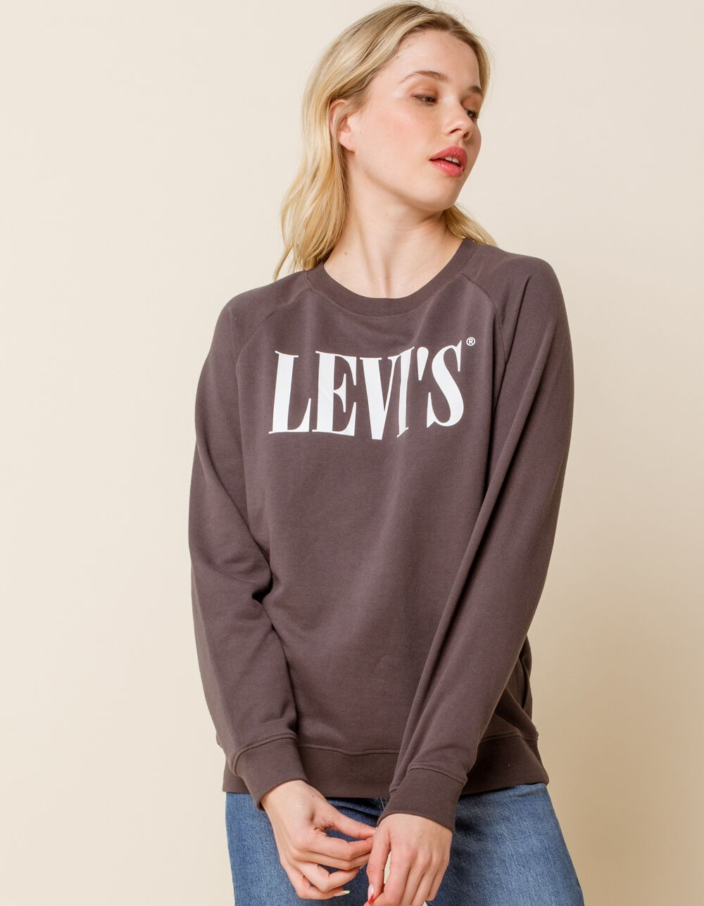 LEVI'S Relaxed Graphic Womens Crew Sweatshirt | Tillys