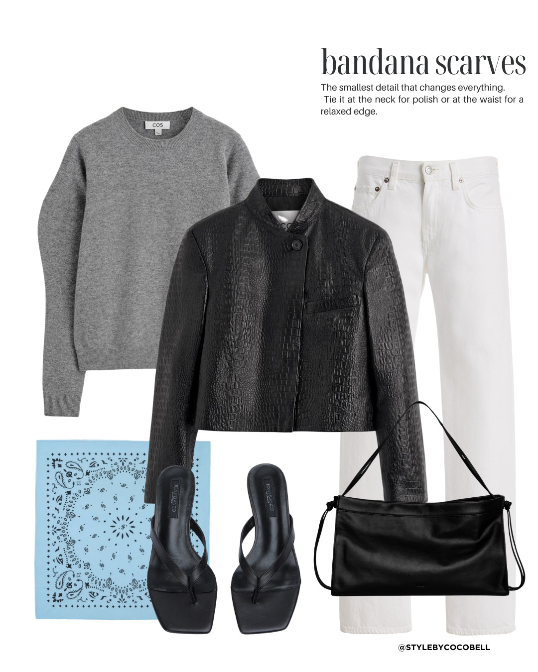 The smallest detail that changes everything.
Tie it at the neck for polish or at the waist for a relaxed edge.

#LTKspring