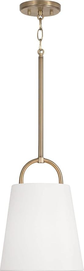 Capital Lighting 349411AD Brody - 1 Light Pendant In Minimalist Style-13.75 Inches Tall and 10 In... | Amazon (US)