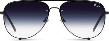 High Key Mini 53mm Gradient Rimless Aviator Sunglasses | Nordstrom