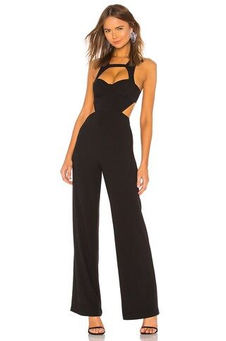 x NAVEN Kathy Jumpsuit in Black | Revolve Clothing (Global)