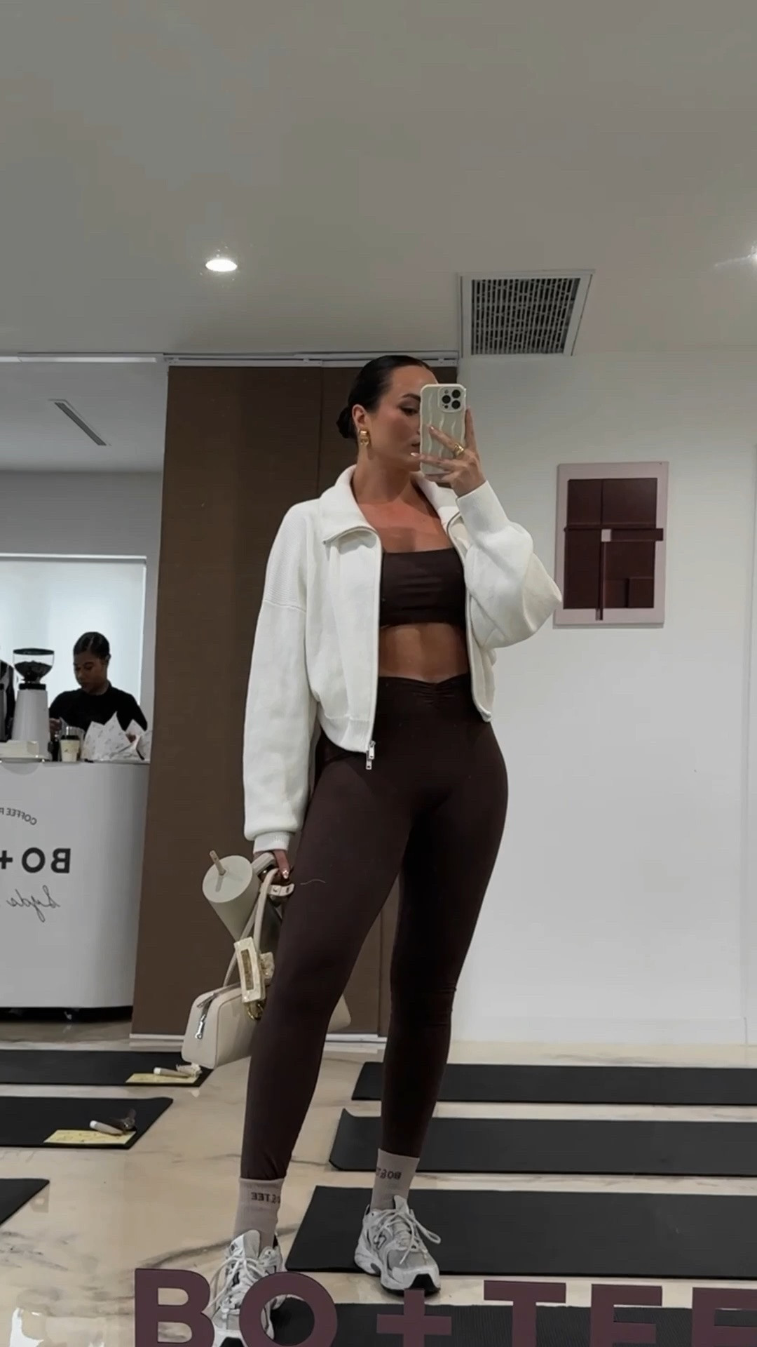 Sharing one of my favorite chocolate brown workout sets - perfect for Pilates!

#LTKootd #LTKSeasonal #LTKfitnessgoals
