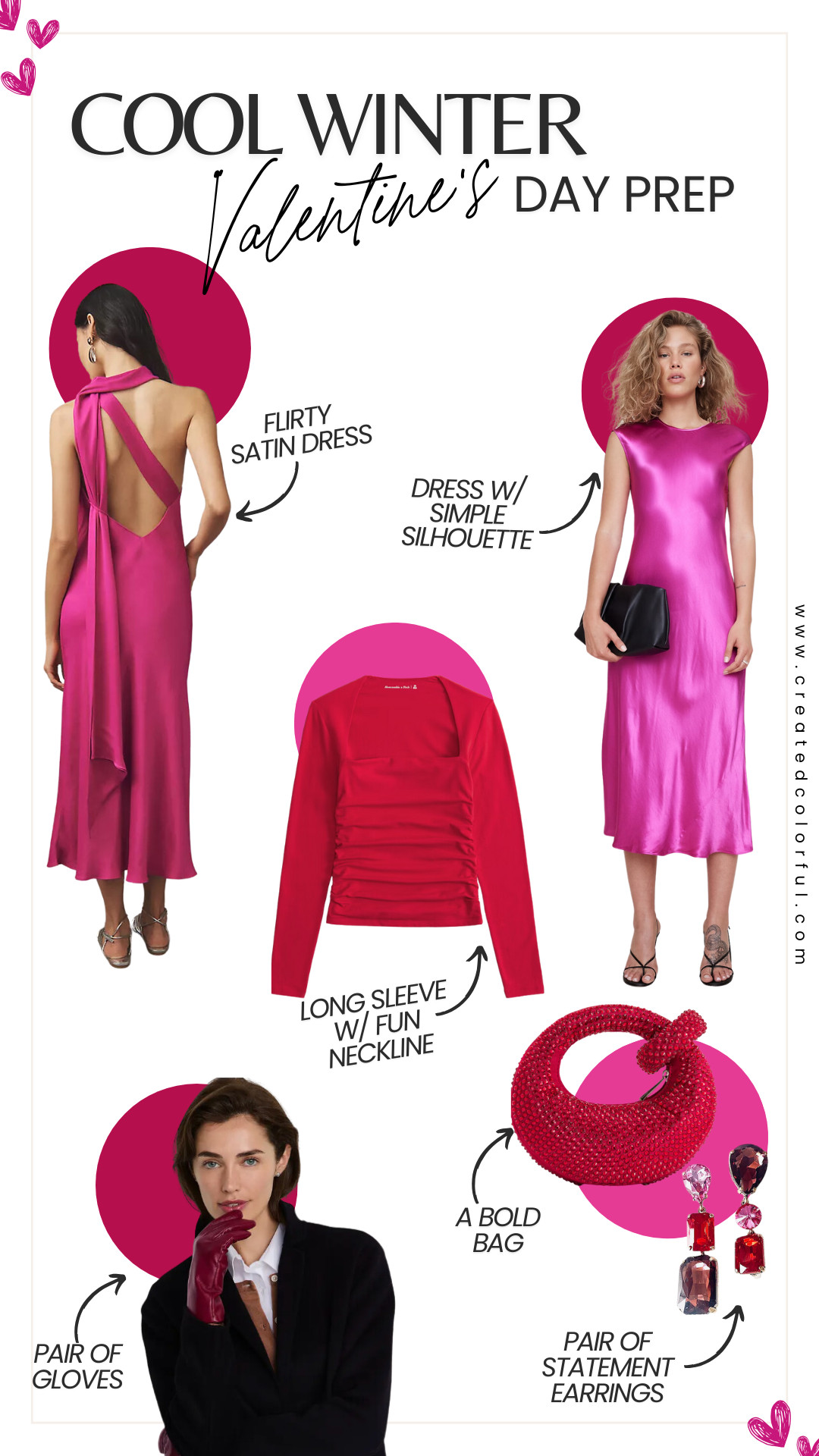 Thinking of what to wear this Valentine's 💗👀

Cool Winters, if you haven't discovered the magic shades of berry create, now is the time! 

Cool-toned pinks and reds like these will complement your features beautifully. Everyone will do a double take on Valentine's Day when they see you, trust us😉

#createdcolorful 

#LTKStyleTip #LTKSeasonal #LTKMidsize