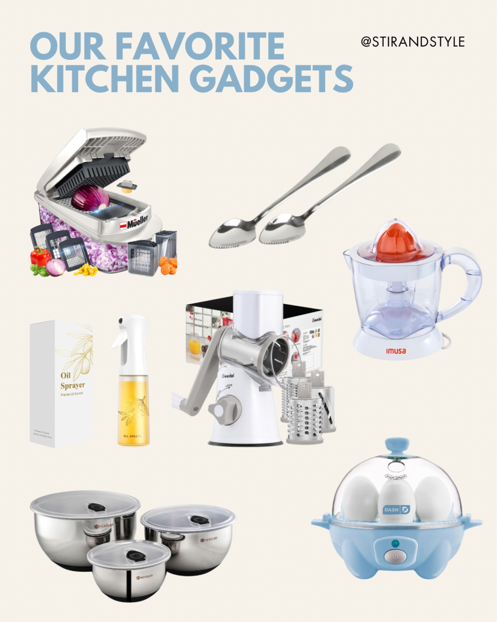 Shop some of our favorite kitchen gadgets from Amazon! 🧑🏻‍🍳🛍️

#LTKHome #LTKFindsUnder50 #LTKSeasonal