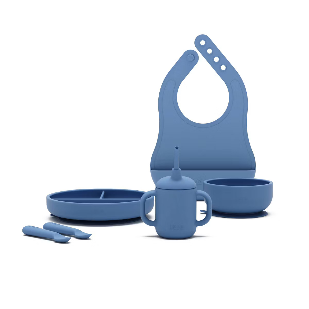 Lalo 6pc Silicone First Bites Full Kit Feeding Set | Target