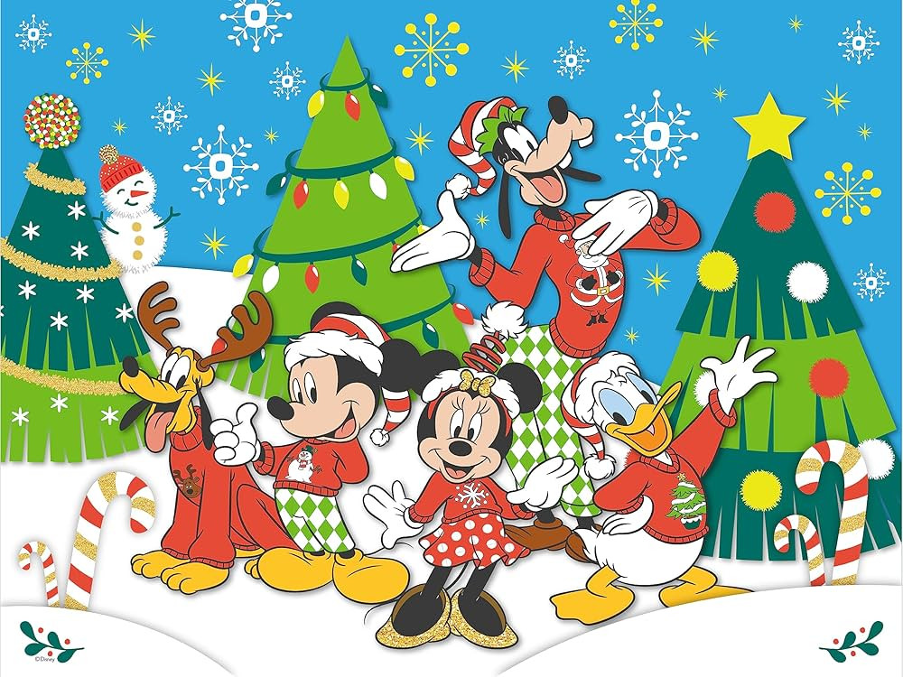 Ceaco - Disney Together Time Holiday - Mickey and Friends Sweaters - 400 Piece Jigsaw Puzzle | Amazon (US)