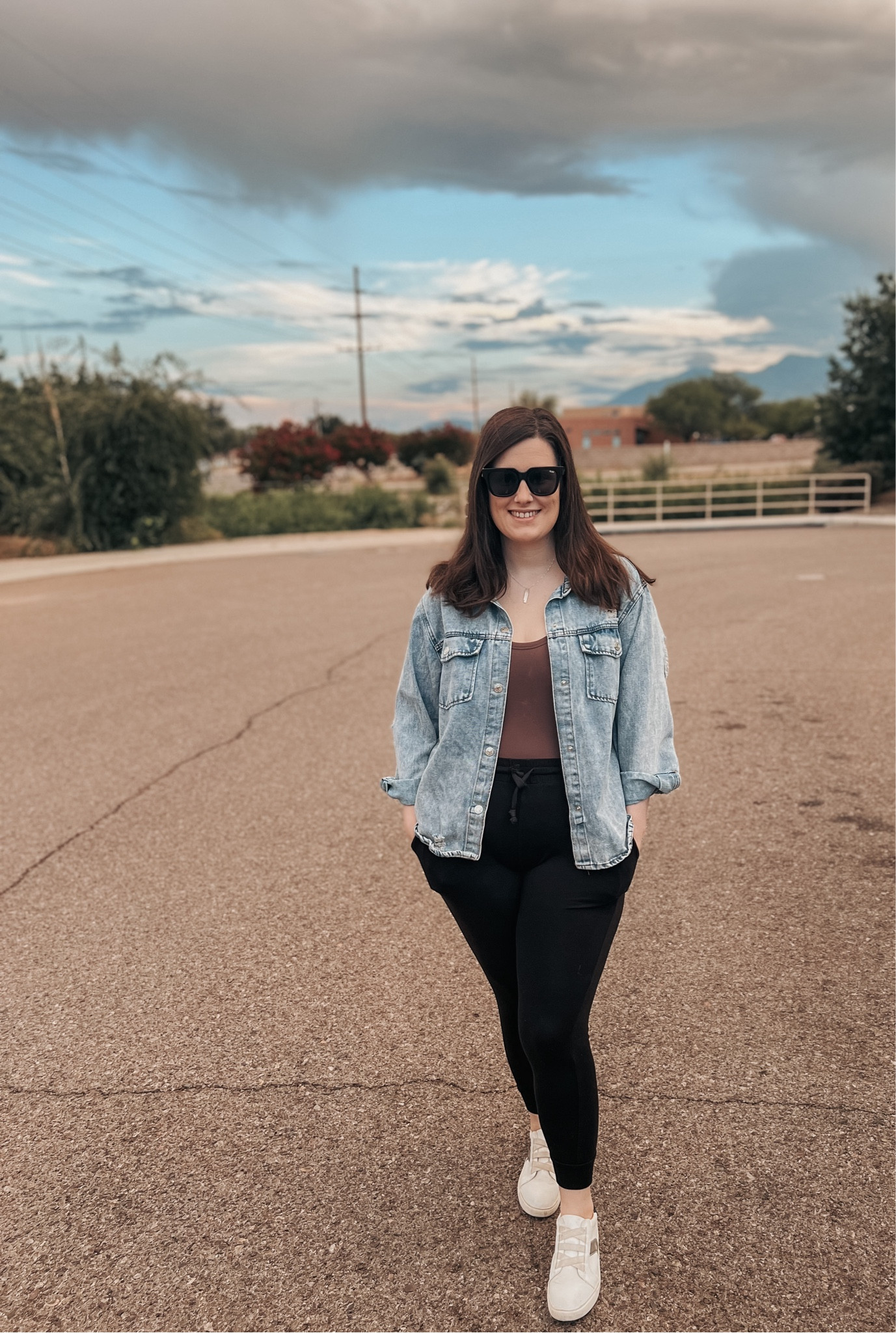 I’m currently fifteen months postpartum, but I still struggle with how to dress my “new” body. I want to be comfortable so I can easily chase my toddler, but also stylish and cute. I’ve been really into bodysuits + joggers to achieve this comfy look! Linking my favorites in this post  

#LTKmidsize #LTKstyletip #LTKfindsunder100