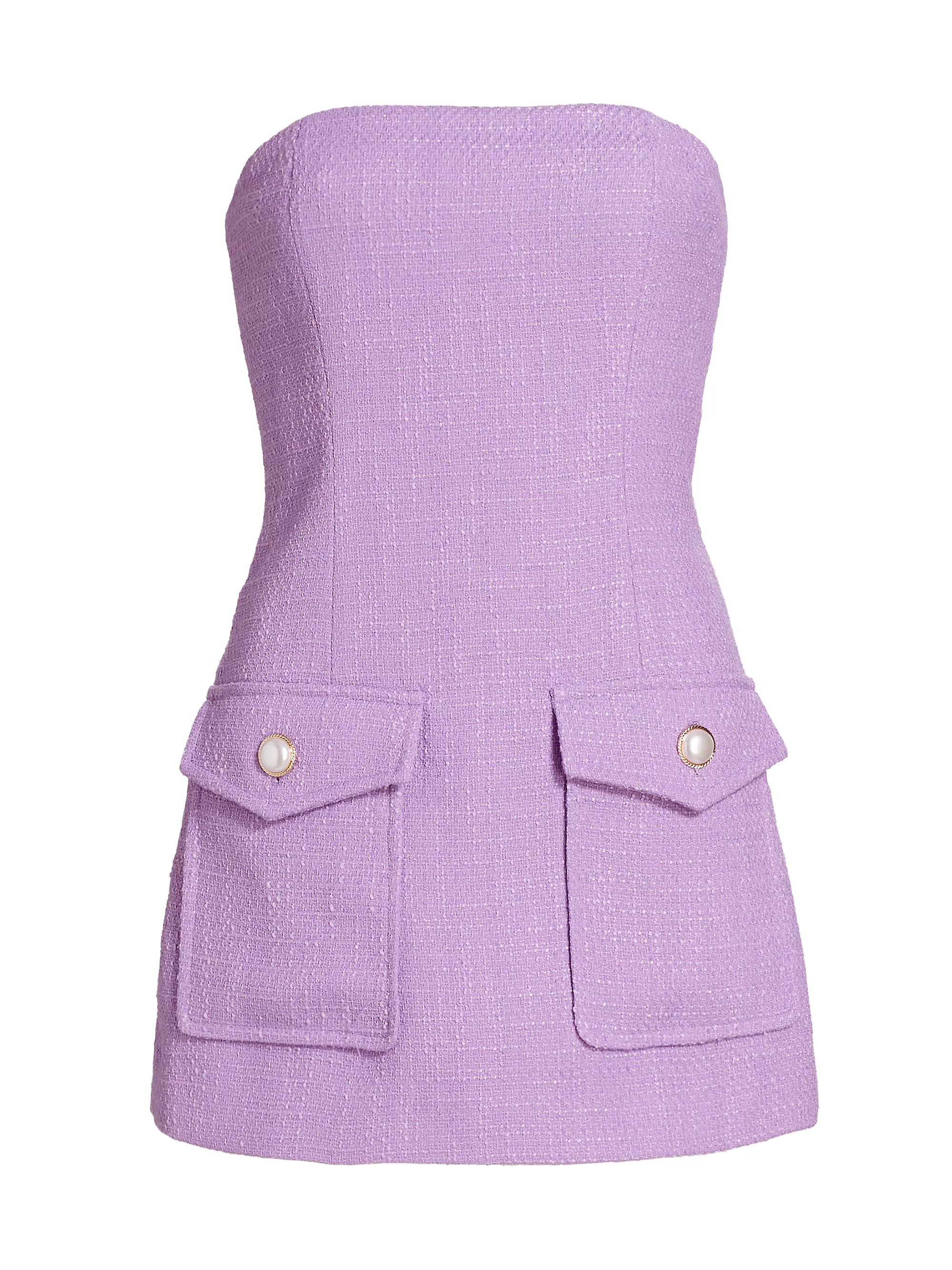 Ronny KoboTaren Tailored Tweed Minidress | Saks Fifth Avenue