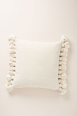 Tasseled Chenille Nadia Pillow | Anthropologie (US)