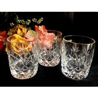 Vintage Double Old Fashioned/Lenox Charleston Barware Glasses Clear Crystal Elegant Set Of 3 Beautif | Etsy (US)