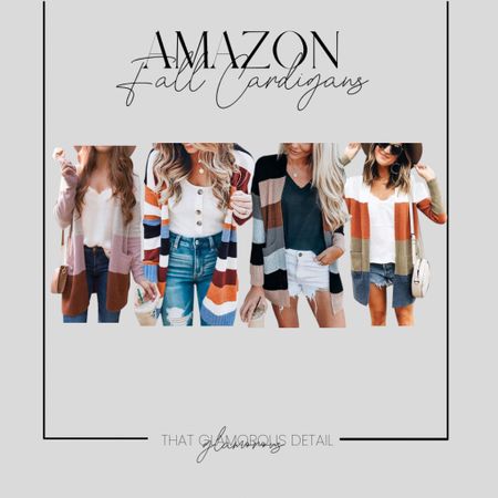 Amazon Fall Cardigan Finds! 

Follow for more Amazon Fashion! Thanks for tuning in! 

#FoundItOnAmazon #fallfashion 
#cardigans #fall #sweaters #amazon 

#LTKSeasonal #LTKstyletip #LTKunder50