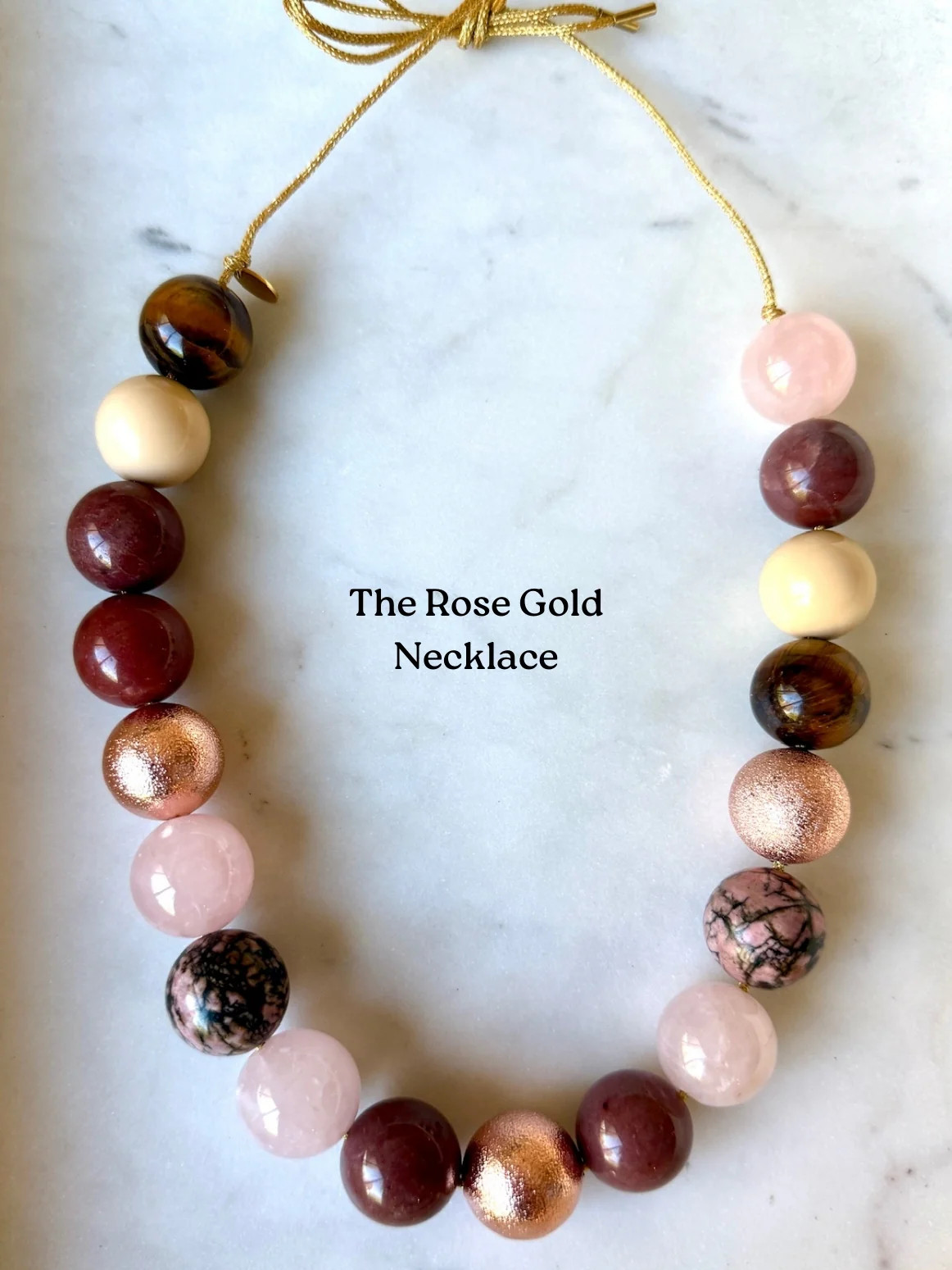 Prism Royale Bubblegum Beaded Necklaces | La Lumiere NY