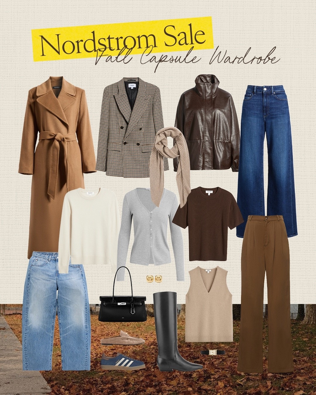 Nordstrom Anniversary Sale picks: Fall Capsule Wardrobe 🍁🍂

fall outfit, fall fashion, nsale, fall coat, fall jacket, suede trench coat, wool blend coat, black pants, trousers, fall accessories, cashmere sweater, jeans, designer denim

#LTKSaleAlert #LTKSeasonal