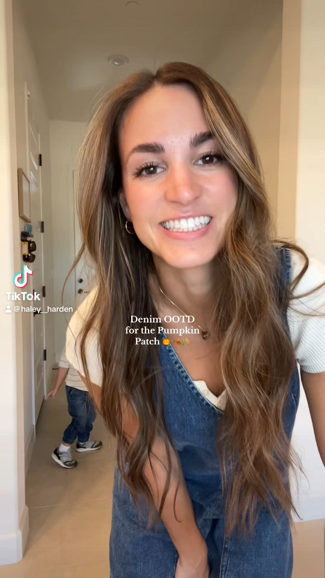 Mom and toddler denim ootd 🎃🌾🍂 this jumpsuit is so comfy and versatile through all seasons! 

#LTKkids #LTKfamily #LTKSeasonal