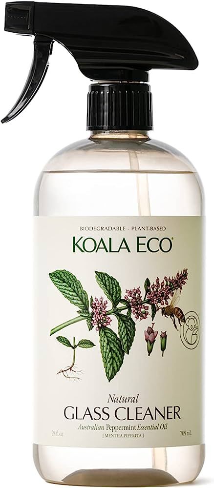 Koala Eco Natural Glass Cleaner - Plant-Based, Eco-Friendly - with Australian Peppermint Essentia... | Amazon (US)