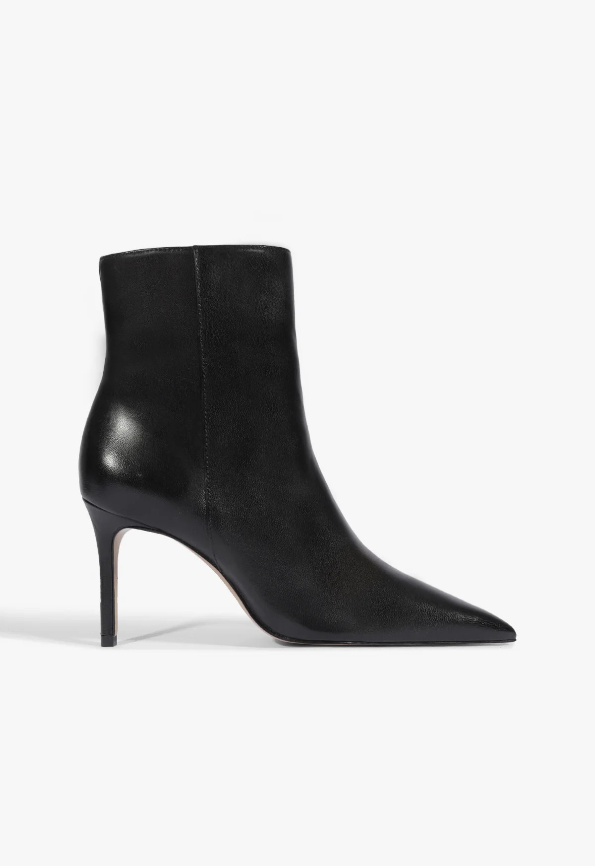 Mikki Stiletto Ankle Bootie | Black Leather - SCHUTZ | Schutz (US)