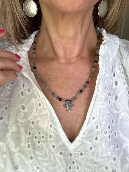 Loving my new necklace from Mignon Faget! They have the prettiest styles! 

#LTKStyleTip #LTKOver40