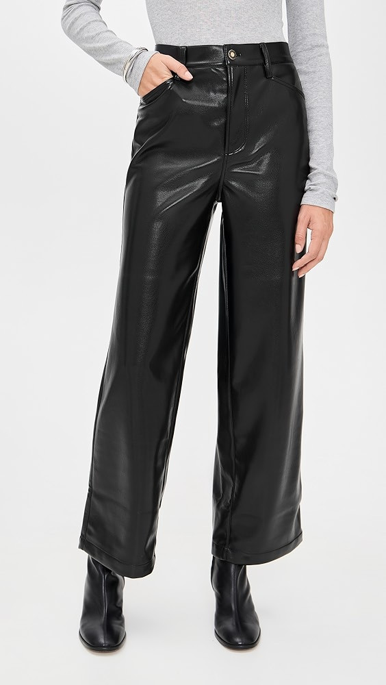 The Mischa Sup Hi Ri Wide Leg Ankle Pants | Shopbop
