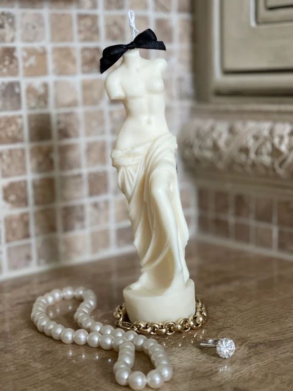 Large Venus De Milo Goddess Candle Gift | Etsy (US)