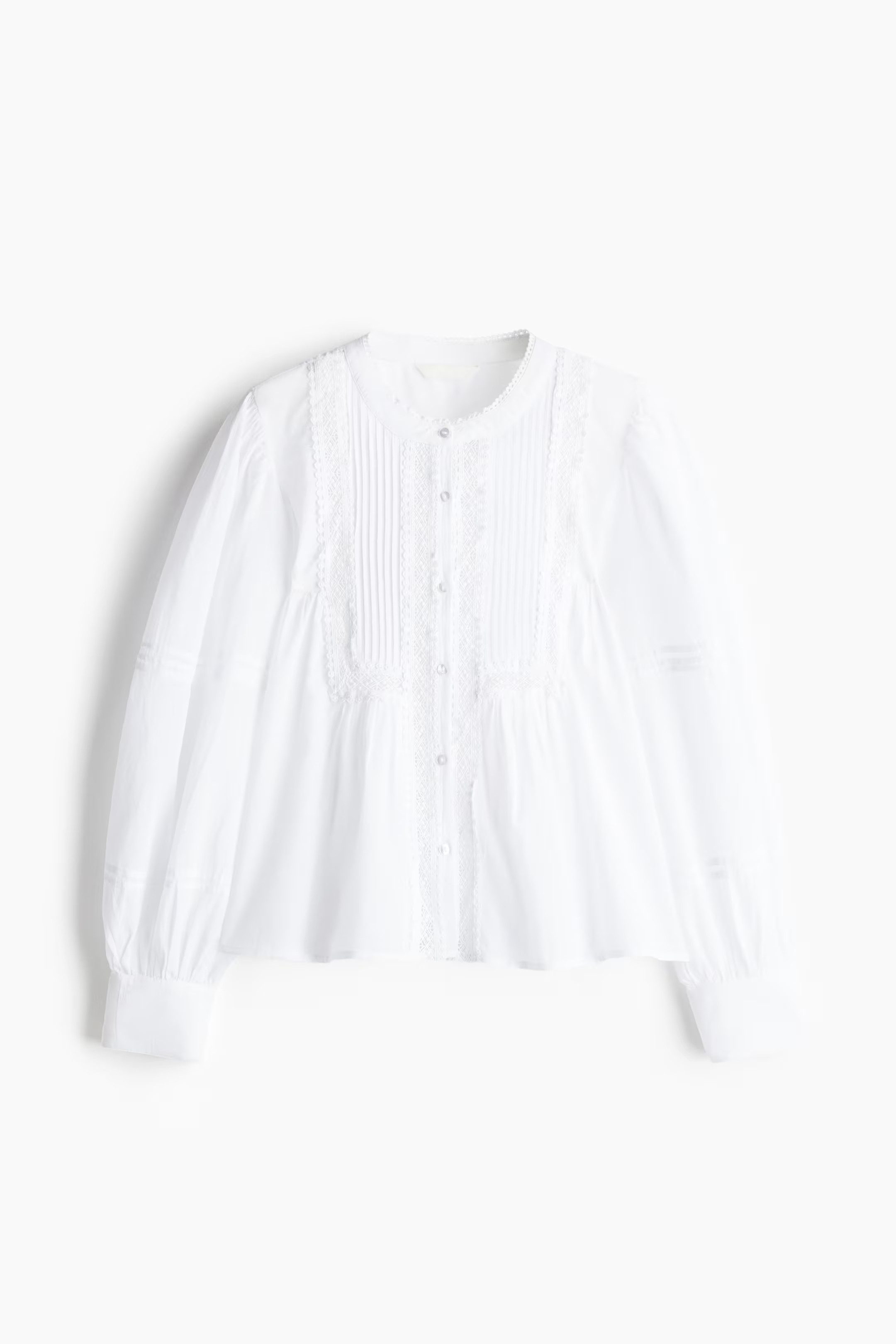 Pintucked blouse | H&M (UK, MY, IN, SG, PH, TW, HK)