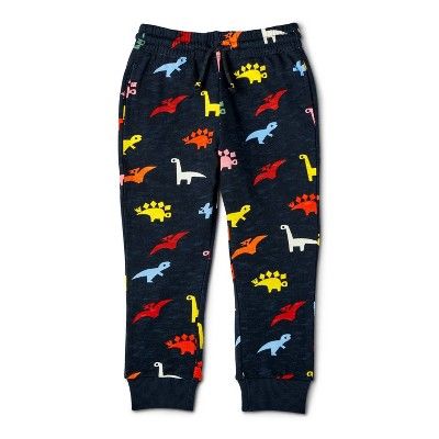 Toddler Dino Print Jogger Pants - Christian Robinson x Target Navy | Target