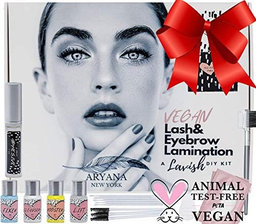 ARYANA NEW YORK Vegan Lash and Eyebrow Lamination Kit | Feathered Brows And Curled Eyelashes Prof... | Amazon (US)