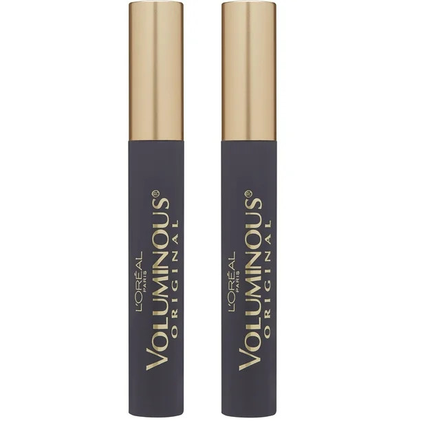 L'Oreal Paris Voluminous Mascara Exclusive, Blackest Black, 2 Count - Walmart.com | Walmart (US)