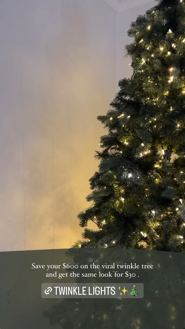 The perfect viral twinkle tree dupe for under $30! 

#LTKHoliday #LTKSeasonal